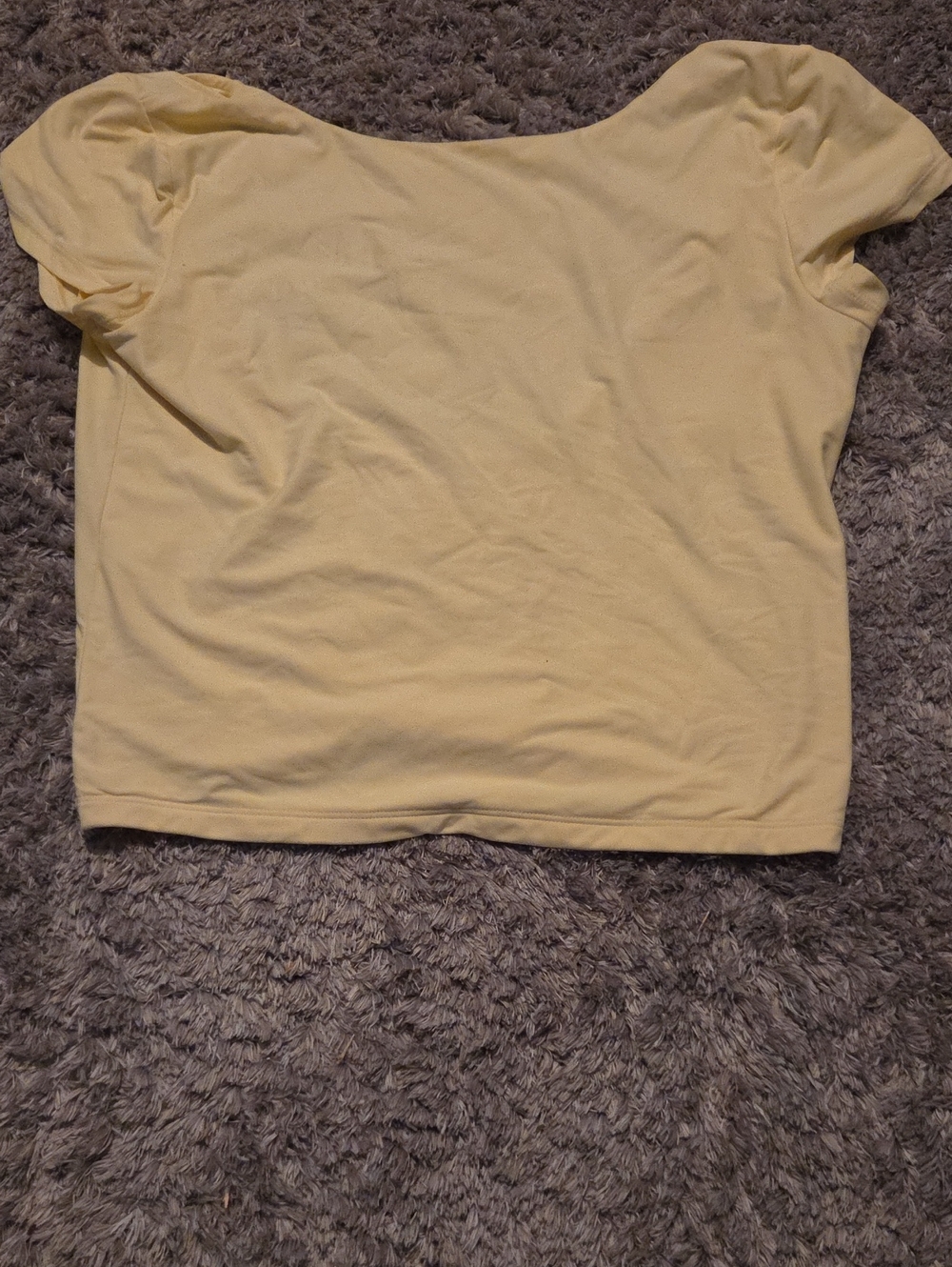 wild fable Pale Yellow Short Sleeve Girls' Tee